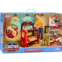 MGA Entertainment Little Tikes Creative Construction - Werkbank, Kinderwerkzeug 