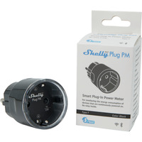 Shelly Plug PM Gen3, Stecker schwarz