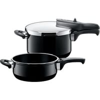 Silit Silargan Sicomatic t-Plus Schnellkochtopf-Set schwarz, Ø 22 cm, 4,5 l und 3,0 l