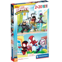 Clementoni Kinderpuzzle Supercolor - Spidey und seine Freunde  2x 20 Teile