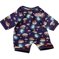 ZAPF Creation BABY born® Teddy Schlafanzug Glow in the Dark, Puppenzubehör 