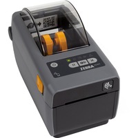 Zebra ZD411, Bondrucker dunkelgrau, 203 dpi, Thermodirektdruck, Bluetooth (BLE), RTC, LAN