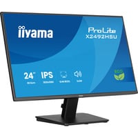 iiyama Prolite X2492HSU-B1, LED-Monitor 60.5 cm (24 Zoll), schwarz (matt), FullHD, IPS, HDMI, DP, USB-Hub, 120Hz Panel