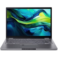 Acer Aspire Spin 14 (ASP14-52MTN-79EW), Notebook grau, Intel® Core™ Ultra 7 155U, Intel® Graphics, 32 GB LPDDR5X, 1 TB (1 TB SSD), Windows 11 Home 64-Bit