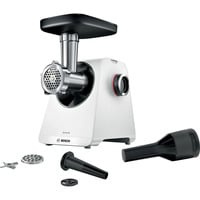 Bosch Home Fleischwolf MultiPower MFWS420W weiß, 500 Watt, Wurstfüller-Aufsatz