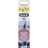 Oral-B iO Sanfte Reinigung 4er, Aufsteckbürste schwarz, für empfindliche Bereiche und gesünderes Zahnfleisch