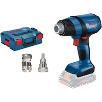 Bosch Professional Akku-Heißluftgebläse GHG 18V-50 Professional solo, 18Volt blau/schwarz, ohne Akku und Ladegerät, L-BOXX