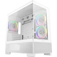 DeepCool CG380 3F , Tower-Gehäuse weiß, Temepered Glass x 2