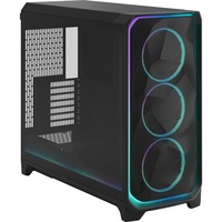 Fractal Design Meshify 3 XL Ambience Pro RGB Light Tint , Big-Tower-Gehäuse schwarz, Tempered Glass
