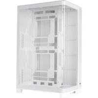Thermaltake CAPO X Snow White, Big-Tower-Gehäuse weiß, Dual System Case, Panoramaglas