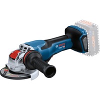 Bosch Professional PRO X-LOCK Akku-Winkelschleifer BITURBO GWX 18V-15 P Professional solo, Ø 125mm blau/schwarz, ohne Akku und Ladegerät