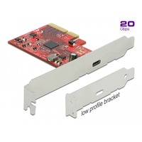 DeLOCK PCIe x4>1x extern USB-C 3.2 Gen 2x2, Schnittstellenkarte 