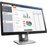 HP EliteDisplay E232 Generalüberholt, LED-Monitor 58.4 cm (23 Zoll), schwarz/silber, FullHD, IPS, HDMI, VGA, DisplayPort