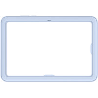 Samsung Frame Cover, Tablethülle hellblau, Samsung Galaxy Tab S11 
