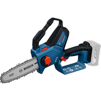 Bosch Professional Akku-Astsäge GKE 18V-20 Prodessional solo, 18Volt, Kettensäge blau, ohne Akku und Ladegerät
