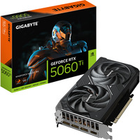 GIGABYTE GeForce RTX 5060 Ti WINDFORCE MAX OC 16G, Grafikkarte DLSS 4, 3x DisplayPort, 1x HDMI 2.1