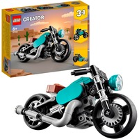 LEGO 31135 Creator 3-in-1 Oldtimer Motorrad, Konstruktionsspielzeug 