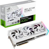 ASUS GeForce RTX 4080 SUPER ROG STRIX OC WHITE, Grafikkarte weiß, DLSS 3, 3x DisplayPort, 2x HDMI 2.1