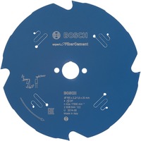 Bosch Kreissägeblatt Expert for Fibre Cement, Ø 165mm, 4Z Bohrung 20mm, für Handkreissägen