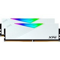 ADATA DIMM 32 GB DDR5-6000 (2x 16 GB) Dual-Kit, Arbeitsspeicher weiß, AX5U6000C3016G-DCLARWH, Lancer RGB, INTEL XMP