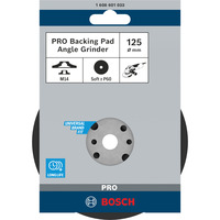 Bosch Stützteller für Fiberschleifscheiben 125mm, M14, Schleifteller