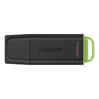Kingston DataTraveler Exodia 256 GB, USB-Stick schwarz/grün, USB-A 3.2 Gen 1