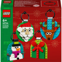 LEGO 40744 Iconic Verschiedene Christbaumanhänger, Konstruktionsspielzeug
