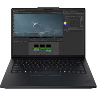 Lenovo ThinkPad P14s G7 Intel (21XJ004UGE), Notebook schwarz, Intel® Core™ Ultra 7 356H, NVIDIA RTX PRO 500, 32 GB LPDDR5X, 1 TB (1 TB SSD), Windows 11 Pro