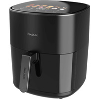 Cecotec Heißluftfritteuse Cecofry&Grill Duoheat 6500 schwarz, 2.200 Watt, Korb 6,5 Liter, mit Sichtfenster, doppeltes Heizelement