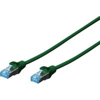 Digitus Patchkabel CAT 5e SF/UTP 5m grün, 5 Meter
