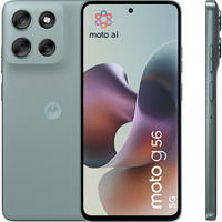 Motorola moto g56 5G 256GB, Handy Gray Mist, Android 15, 8 GB