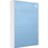 Seagate One Touch mit Kennwort 1 TB, Externe Festplatte hellblau, Micro-USB-B 3.2 Gen 1 (5 Gbit/s)