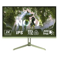 Arozzi Nova 24T1K200, Gaming-Monitor 61 cm (23.8 Zoll), grün, FullHD, IPS, HDMI, DP, Adaptive-Sync, HDR, 200Hz Panel