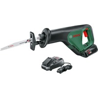 Bosch Heimwerken & Garten Akku-Säbelsäge AdvancedRecip 18 grün/schwarz, Li-Ionen Akku 2,5Ah, POWER FOR ALL ALLIANCE