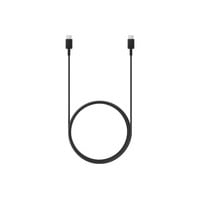 SAMSUNG USB 2.0 Kabel EP-DX310 (3A), USB-C Stecker > USB-C Stecker schwarz, 1,80 Meter