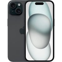 Apple iPhone 15 256GB DEP, Handy Schwarz, iOS