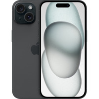 Apple iPhone 15 256GB Generalüberholt, Handy schwarz, iOS