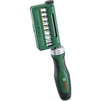 Bosch Heimwerken & Garten Bit-Ratschenschraubendreher mit Bit-Satz, 19-teilig grün/schwarz, Drehmoment bis 36 Nm
