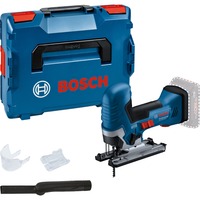 Bosch Professional Akku-Stichsäge GST 18V-125 S Professional solo blau/schwarz, ohne Akku und Ladegerät, in L-BOXX