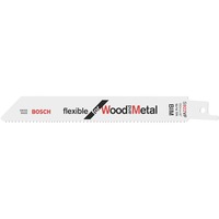 Bosch Professional Säbelsägeblatt S 922 VF Flexible for Wood and Metal, 25 Stück Länge 150mm
