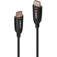 Lindy Fibre Optic Hybrid HDMI 2.1 8K60 Kabel schwarz, 20 Meter, AOC-Kabel