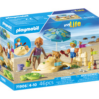 PLAYMOBIL 71906 myLife Familienspaß am Strand - 71906, Konstruktionsspielzeug 