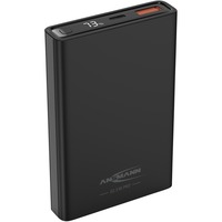 Ansmann Powerbank 10000 mAh PB222PD schwarz, 10.000 mAh, PD, Quick Charge 3.0