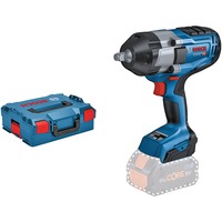 Bosch Professional PRO Akku-Schlagschrauber BITURBO GDS 18V-1000 Professional solo, 18Volt blau/schwarz, ohne Akku und Ladegerät, 1/2", in L-BOXX