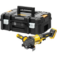 DEWALT Akku-Winkelschleifer DCG418NT, 125mm, 54Volt gelb/schwarz, ohne Akku und Ladegerät, in T STAK Box