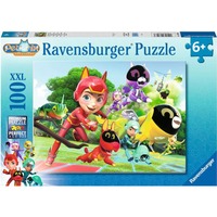 Ravensburger Kinderpuzzle Das Petronix-Team 100 Teile