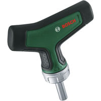 Bosch Heimwerken & Garten Bit-Ratschenschraubendreher T-Griff grün/schwarz, Drehmoment bis 46 Nm