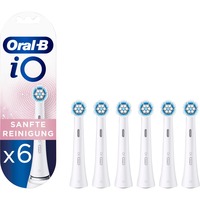 Braun Oral-B iO Sanfte Reinigung 6er, Aufsteckbürste weiß