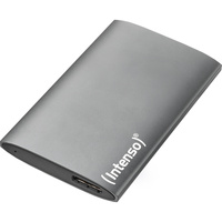 Intenso Portable SSD Premium 128 GB, Externe SSD anthrazit, USB-A 3.2 Gen 1 (5 Gbit/s), 1,8"