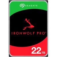 Seagate IronWolf Pro NAS 22 TB CMR, Festplatte SATA 6 Gb/s, 3,5"